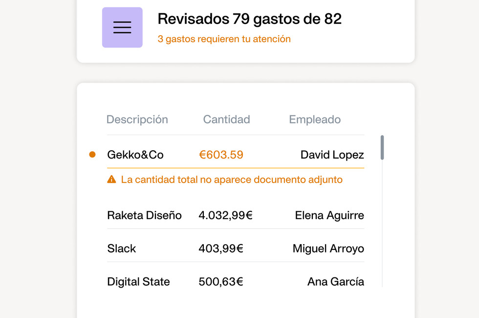 revisión de gastos a gran escala con Payhawk